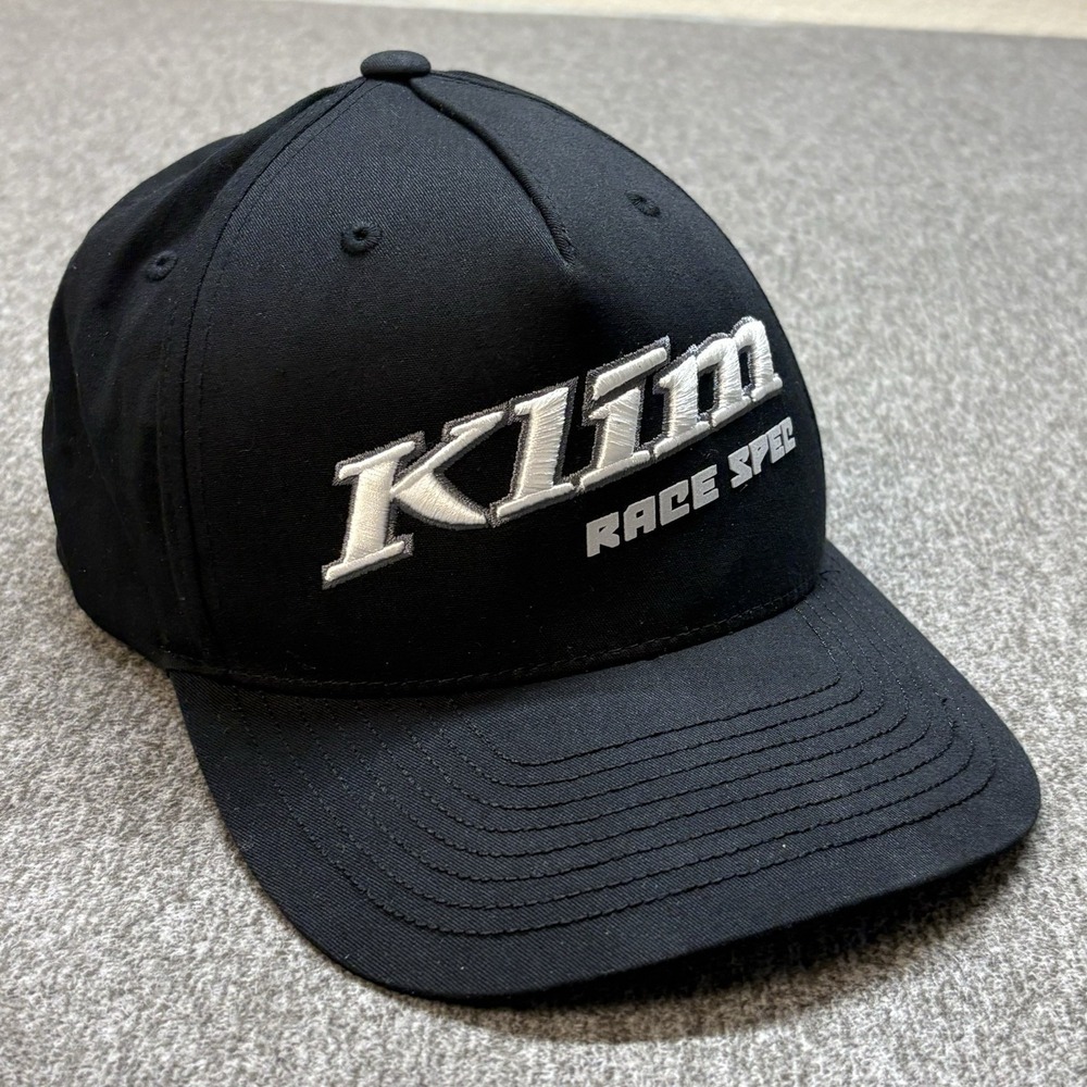 Klim Corp Snapback Hat Race Specs Black Adjustable‎
